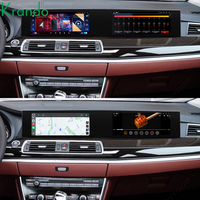 Autoradio à double écran 22 ''pour BMW Série 5 F07 GT 2011-2018 Unité principale Android Auto Stereo GPS Navigation Multimedia CarPlay 4G