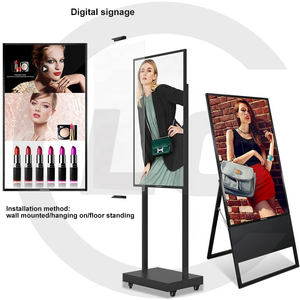 Высококачественная 32-дюймовая цифровая фотобудка по Заводской Цене портативная внутренняя рекламная машина высокая видимость Digital Signage - Product Image 2