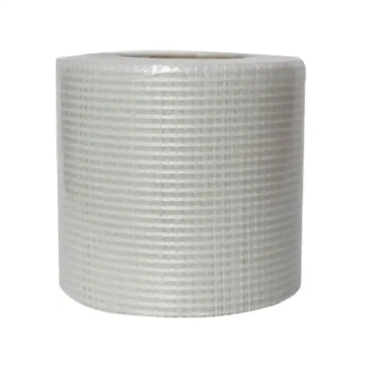80g/m2 8cmx90m Fiber Glass Mesh Self Adhesive Drywall Joint Tape Fiberglass Mesh Repair Tape