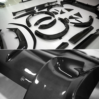 Kit carrosserie en carbone sec à prix d'usine pour Ferrari Purosangue FUV Conversion N Style : Lame avant, diffuseur arrière, capot, kit aérodynamique, bodykit