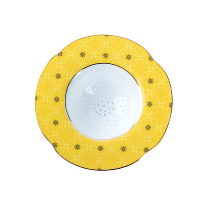 Bone china tea filter