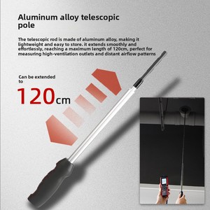 Anemómetro de Hilo Caliente Uni-T UT362H, Instrumento Digital de Alta Precisión Tipo Split para Medir Velocidad del Viento, Volumen de Aire y Temperatura del Aire - Product Image 1