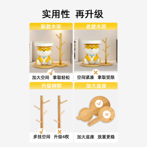 Shiba Inu Tray Ornament Synthetic Resins Irregular Shape Living Room Decoration Key Storage Housewarming Gift Cute Dog - Product Image 4