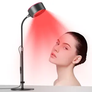 New Releasing Red Light Therapy Lamp 660nm For Body 850nm Infrared Light Therapy Gooseneck Lamp Remote Control