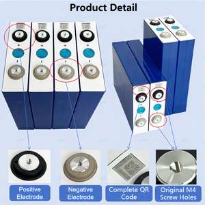 Baterai Ion Lithium Prismatis Lifepo4 Xiho Catl EV LF105 3.2V 105Ah 105Ah Poland12.8V untuk Kotak Baterai 48V 105Ah - Product Image 3