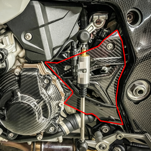 ฝาครอบสเตอร์มอเตอร์ไซค์คาร์บอนไฟเบอร์แห้ง 3K แท้ 100% สำหรับ S1000R <span class=keywords><strong>S1000RR</strong></span> M1000R ปี <span class=keywords><strong>2020</strong></span>+ ขึ้นไป (ขั้นต่ำ 1 ชิ้น) - Product Image 6