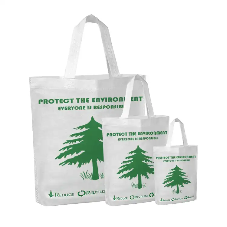 Tote bag shopping Non tessuto moda promozionale all'ingrosso con logo stampato personalizzato