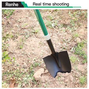 Pelle de jardin à manche long <span class=keywords><strong>en</strong></span> <span class=keywords><strong>acier</strong></span> au <span class=keywords><strong>carbone</strong></span>, très vendue, pour l'agriculture et l'industrie, avec manche <span class=keywords><strong>en</strong></span> fibre de verre - Product Image 5