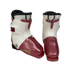 ¡Gran oferta! Esquís alpinos personalizados para mujer, equipo de esquí, botas con hebillas de trinquete, bastones y fijaciones. - Product Image 5