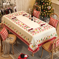 Nappe rectangulaire HuaLai 8ft x 10ft en polyester imprimée Halloween (citrouille, chat noir, toile d'araignée) pour fêtes et événements à domicile