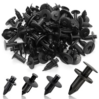 Kit de 120 attaches de fixation automatiques, rivets et clips de maintien, tailles variées, pour la plupart des modèles de voitures