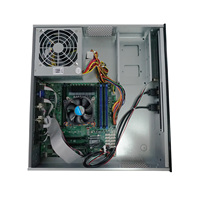 Serveur en rack 2U E5-2695V4 18 cœurs 6*32G ECCRAM 8 baies NAS Serveur NAS X99 Routeur logiciel NAS 2.5 3.5 " SSD Mini PC industriel robuste