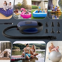 Pompe professionnelle de planche à pagaie de pompe de compresseur d'air portatif de 12V avec la fonction de dégonflage automatique pour des bateaux de kayaks gonflables