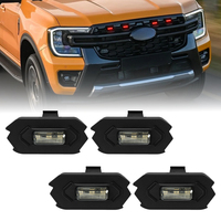 Accessoire automobile directement de l'usine, lumière de calandre LED pour Ford Ranger T9 2022 2023 2024 2025, lampe multicolores RGB