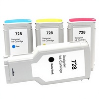 Cartucho Compatible HP 728 a Todo Color para Plotter HP DesignJet T830/T730 F9J68A
