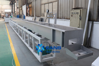 Ligne de production / machine de fabrication de panneaux muraux en lattes de charbon de bois PS