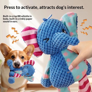 Hot Selling Popular Pet Supplies Dog Plush Squeaky Toy Chew Resistant Teething Grinding Interactive Toy - Product Image 2