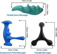 Outil de massage corporel pour le pouce et les doigts, mini protecteur manuel portatif pour points d'acupuncture et méridiens