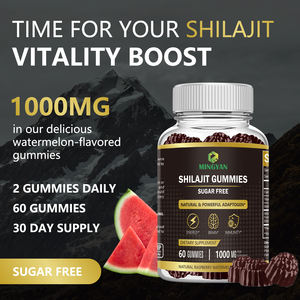 Gummies de Shilajit Bio de l'Himalaya Emballés Individuellement Sans Multivitamines Naturelles Ajoutées Purs pour Adultes - Original du Guangdong - Product Image 2
