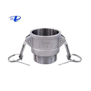 Factory direct stainless steel 304, 316 camlock full models can be customized products pipe fittings
