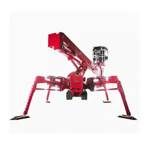 Cánh tay nâng bánh xích cong cánh tay nhện xe x24m bản lề Telescopic ARM Lift