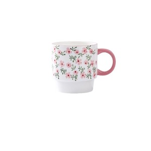 Ensemble de tasses à café en céramique peintes à la main en gros, design moderne de dessin animé, capacité de 400 ml, passe au lave-vaisselle et au micro-ondes, utilisation pour les fêtes - Product Image 4