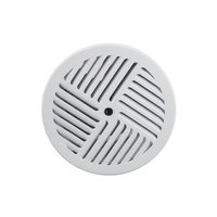 Évent circulaire de registre d'air de tourbillon de diffuseur de plancher rond en aluminium réglable pour des systèmes de la CAHT