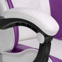Chaise de jeu ergonomique à dossier haut ALINUNU en similicuir inclinable avec repose-pieds pour salle de jeu – Vente en gros