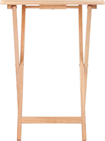 Bureau d'ordinateur pliable bureau chambre étudiant bureau Table basse lit pliant Table d'appoint bois naturel pliant Table de pique-nique