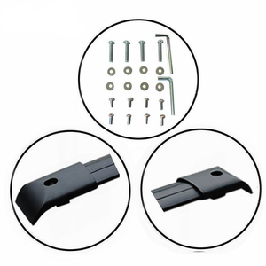 Barres transversales de toit de voiture en alliage d'aluminium JOESHIER 4x4 pour Honda Pilot 2003-2008, barres transversales noires, 2 pièces, pas de perçage requis - Product Image 6