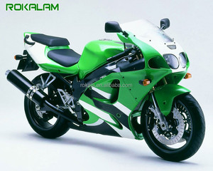 Kit de Carenado para Motocicletas <span class=keywords><strong>Kawasaki</strong></span> Ninja <span class=keywords><strong>ZX</strong></span> <span class=keywords><strong>7R</strong></span> <span class=keywords><strong>1996</strong></span> 1997 1998 1999 2000 2001 2002 2003 <span class=keywords><strong>ZX</strong></span>-<span class=keywords><strong>7R</strong></span> ZX7R Negro Blanco Verde - Product Image 1