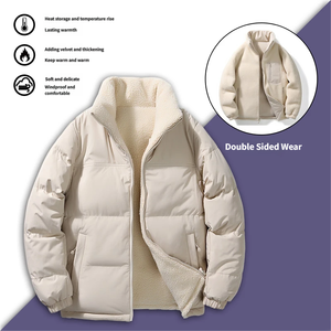 Chaqueta <span class=keywords><strong>de</strong></span> Invierno para <span class=keywords><strong>Hombre</strong></span>, Nueva Colección Otoño-Invierno, <span class=keywords><strong>Abrigo</strong></span> Parka Moderno y Elegante, Chaqueta Holgada con Capucha, Cálida y Gruesa, con Relleno <span class=keywords><strong>de</strong></span> Plumón - Product Image 2
