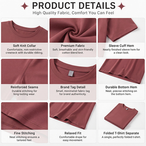 เสื้อยืดคอกลมแขนสั้นผ้าฝ้ายสำหรับผู้หญิง แบบ OEM ODM ผลิตตามสั่ง ขายส่ง รับผลิตแบรนด์ส่วนตัว - Product Image 3