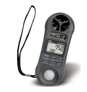 เครื่องมือวัดแบบมืออาชีพ 5 in 1 รุ่น LM-8102 - เครื่องวัดความเร็วลม, เครื่องวัดความชื้น, เครื่องวัดแสง, เครื่องวัดอุณหภูมิ - Product Image 2