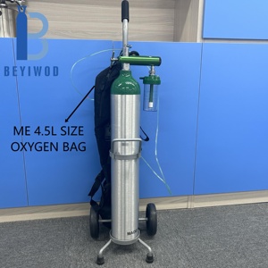 医療用アルミニウム酸素ボンベ DOT ISO規格 2216psi 2.75L - Product Image 6