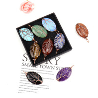 Collier pendentif en pierre naturelle et cristal de quartz Xinzhuang avec chaîne à maillons, bijou tendance unisexe, idéal pour un cadeau