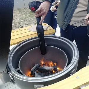 Démarreur de charbon de bois électrique sans fil OEM, pour barbecue, vente en gros