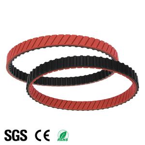 Desgaste personalizável resistente T10 610 borracha vermelha dente correia dentada para impressão lojas - Product Image 1