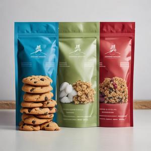 Sacs Mylar personnalisés en aluminium et plastique refermables avec fermeture éclair, barrière aromatique, qualité alimentaire, pour amandes, marque privée OEM - Product Image 1