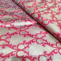 Tissu Brocart de Luxe SHIKHA FAB Léger Tissé à Motif Géométrique Abstrait Respirant Séchage Rapide Textile de Maison pour Femme