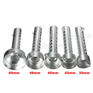 Silencieux d'échappement réglable pour moto 35mm/42mm/45mm/48mm/60mm avec DB Killer et éliminateur de bruit - Product Image 2