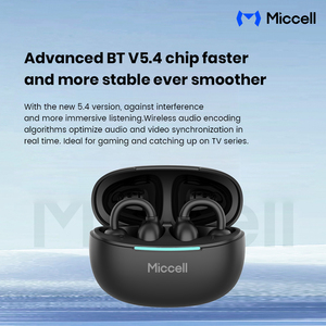 หูฟังออกกำลังกาย Miccell Wholesale Sports 5.4 Call Sports Earphone ABS TWS Earbuds 5.4 - Product Image 3