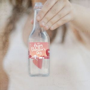 <span class=keywords><strong>Étiquettes</strong></span> autocollantes pour bouteilles d'eau pour la Saint-Valentin, les fêtes, les mariages, les anniversaires, les décorations et les accessoires pour boissons - Product Image 2