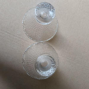 أكواب فاخرة من الزجاج المطروق للشاي والنبيذ أكواب كوتيل آيسكريم نظارات أطباق تافه - Product Image 4