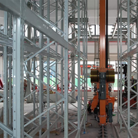 Sistema de Estanterías Mecánicas de Acero de Alta Resistencia para Almacenamiento, con Tránsito Automático de Materiales y Capacidad para Paletas de 2000 kg