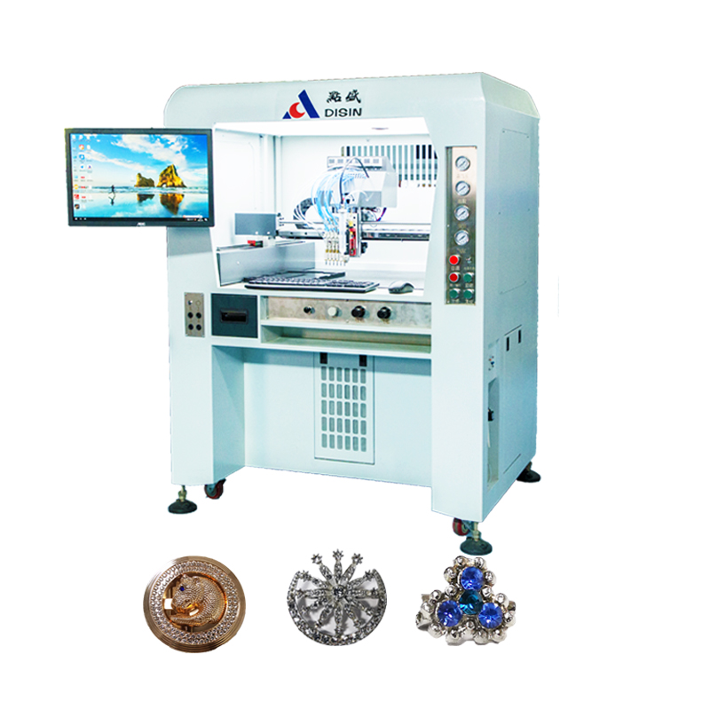 Легко узнать и работать Ожерелье Стразы машины украшения делая машину dispsing машина