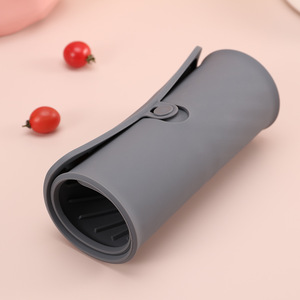 Silicone Kitchen Drain <b>Mat</b> Non-Slip Sink <b>Mat</b> For Dish And Bowl Heat Insulation Pad Kitchen Use Square Shape - Product Image 3