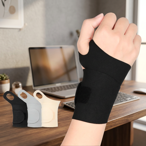 Adjustable Hook & Loop <b>Wrist</b> Brace <b>for</b> Carpal Tunnel Arthritis <b>Tendonitis</b>-Night <b>Support</b> Flexible Polyester & Nylon - Product Image 2