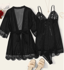 Fashion Design da donna Costume Lingerie Sexy luna di miele Nighty Lingerie che mostra capezzoli erotico abito sottile Mini - Product Image 1