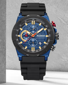 Reloj deportivo de moda para hombre, reloj de cuarzo con esfera grande resistente al agua, reloj de pulsera informal multifuncional - Product Image 3